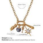 color: XL697CRG Gold Necklace