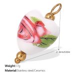 color: PJ359CRG Colorful Ceramic Pendant