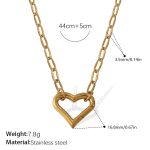 color: XL507G Gold Necklace
