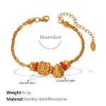 color: SL446G9 Multi-element Bracelet