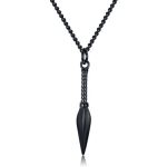 color: Black Sword +60cm Chain