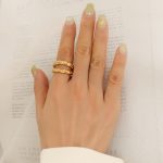 color: A225 Gold Ring / size: US 6