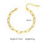 color: B-014 Bracelet Gold