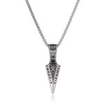 color: New Arrowhead + Stainless Steel Chain