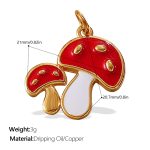 color: PJ601CRG Enamel Pendant