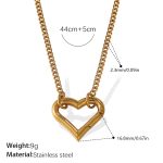 color: XL509G Gold Necklace