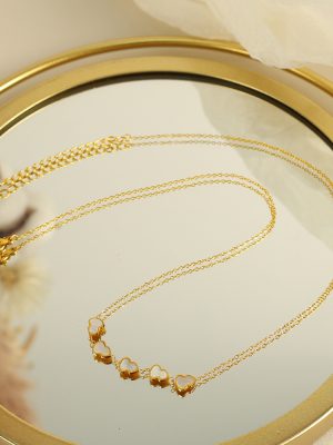 Earring Bracelet Set Advanced Shell Stud Earrings Exquisite Design