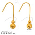 color: EH568 Gold Earrings
