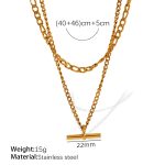 color: XL302 Gold Necklace