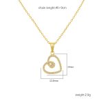 color: -8 Heart Full Pave