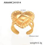 color: A866-Gold Ring