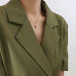 color: P313-Gold Necklace -42.5+5cm