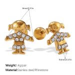 color: EH1246WEG Piercing Stud Earrings