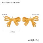 color: F1532-Gold Earrings