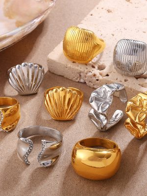 Lava Ring Personalized Cold Style Simple High-End All-Match Style