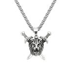 color: Lion Sword + Stainless Steel Chain