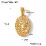 color: D96-Gold Pendant