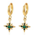 color: Hexagram Green Zircon Gold
