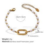 color: SL171WEG Freshwater Pearl Bracelet