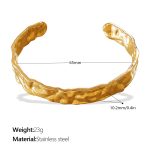 color: SZ278G65MM Gold Bangle