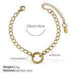 color: SL263G Gold Bracelet