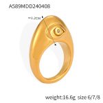 color: A589-Gold Ring / size: US 6