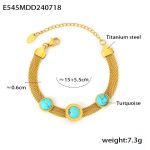 color: E545-Gold Bracelet