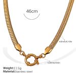 color: XL451G Gold Necklace