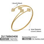color: Z617-Gold Bangle