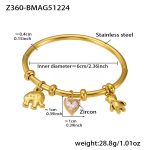 color: Z360-Gold Bangle -B Style