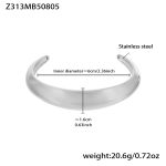 color: Z313-Steel Color Bangle