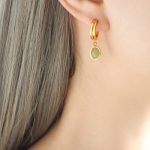 color: F742-Gold Earrings