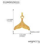 color: D12-Gold Pendant