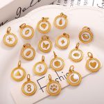 New round Brand Ornament Accessories Lightning XINGX Clouds Exquisite Shape Pendant