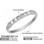 color: Z034-Steel Color Bangle