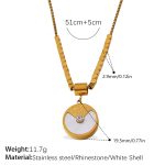 color: TPXL47G Gold Necklace