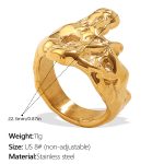 color: JZ150G8 Gold Ring