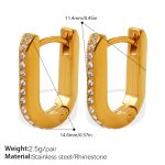 color: EH1352WEG Gold Earrings