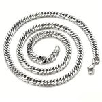 color: 4mm Steel Color Lobster Clasp / size: 18cm Stainless Steel Bracelet