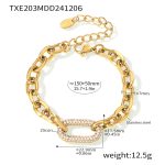 color: TXE203-Gold Bracelet