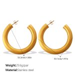 color: EH1283G Gold Earrings