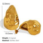 color: EH116 Gold Earrings