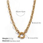 color: XL736G Gold Necklace