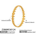 color: Z386-Gold Bangle