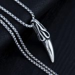 color: Fang + Stainless Steel Chain