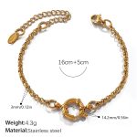 color: SL343G Gold Bracelet