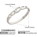color: Z269-Steel Color Bangle
