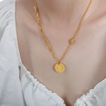 color: P092-Gold Necklace