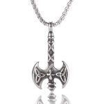 color: Double-sided Axe + Stainless Steel Chain