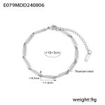 color: TXE079-Steel Color Polished Segment Length 16mm